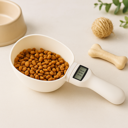 Smart Pet Food Measuring Scoop by HugMyPaws