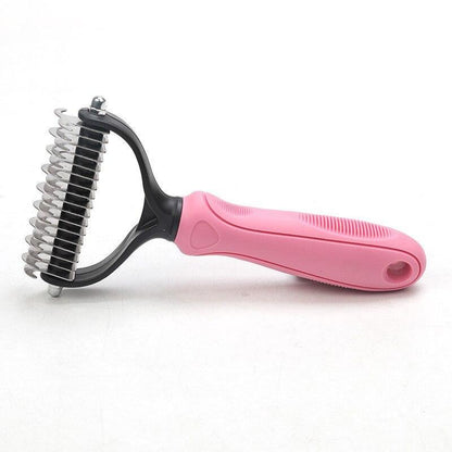 Pet Fur Knot Remover Comb – Dog Grooming Tool by HugMyPaws