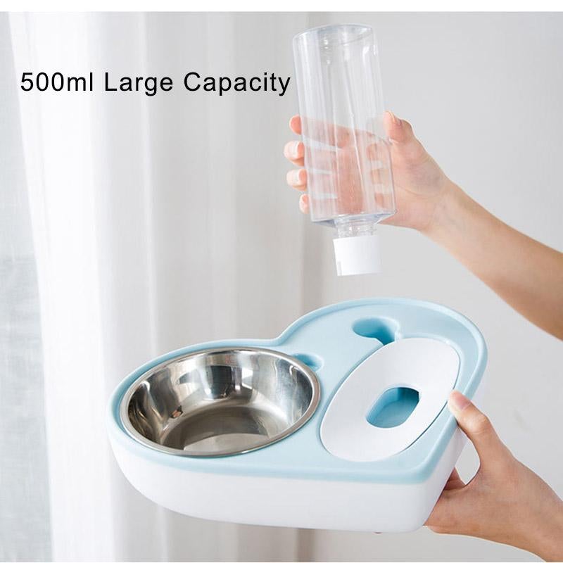 2-in-1 Dog & Cat Feeder Station by HugMyPaws