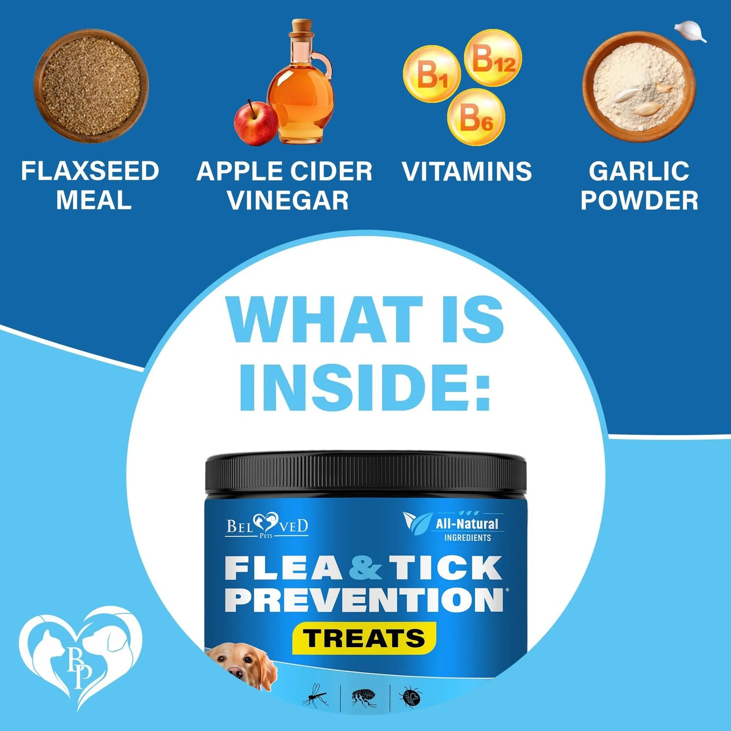 Flea and Tick Prevention Chewable Pills