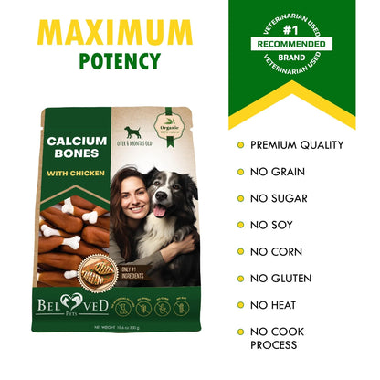 Dog Calcium Bones Chew Treats