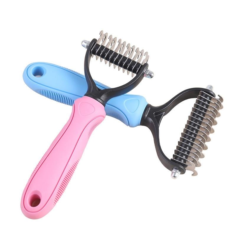 Pet Fur Knot Remover Comb – Dog Grooming Tool by HugMyPaws