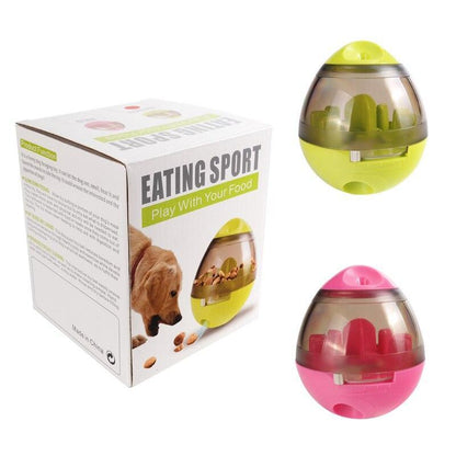 Interactive Pet Treat Ball Food Dispenser by HugMyPaws