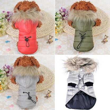 Warm Fur Pet Winter Coat by HugMyPaws