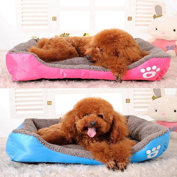 Waterproof Fleece Pet Bed by HugMyPaws