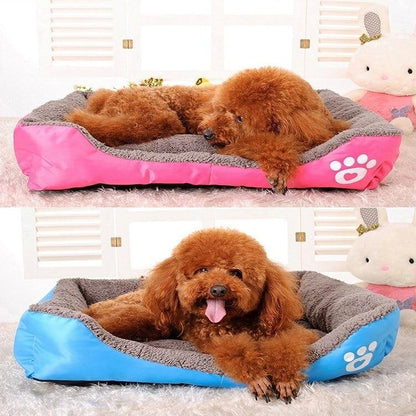 Waterproof Fleece Pet Bed by HugMyPaws
