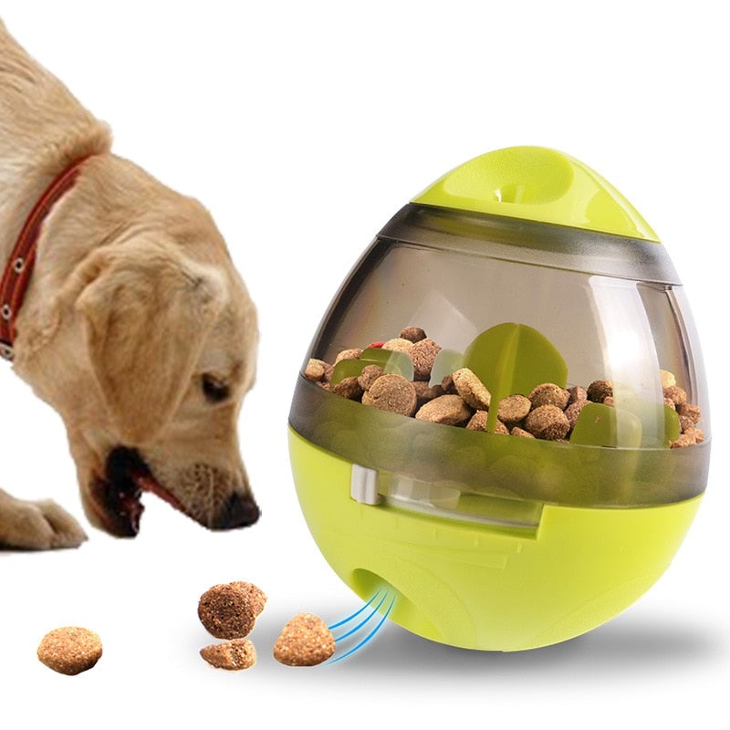 Interactive Pet Treat Ball Food Dispenser by HugMyPaws