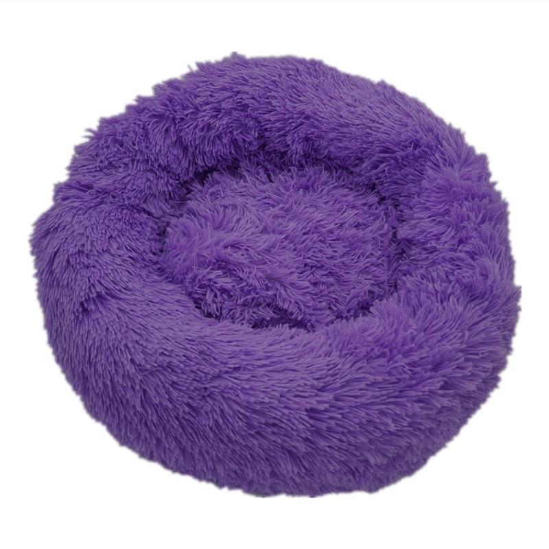 Calming Donut Bed for Dogs & Cats by HugMyPaws
