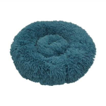 Calming Donut Bed for Dogs & Cats by HugMyPaws