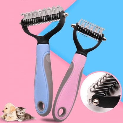 Pet Fur Knot Remover Comb – Dog Grooming Tool by HugMyPaws