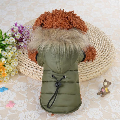 Warm Fur Pet Winter Coat by HugMyPaws