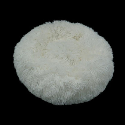 Calming Donut Bed for Dogs & Cats by HugMyPaws