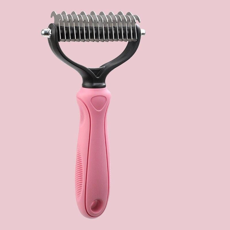 Pet Fur Knot Remover Comb – Dog Grooming Tool by HugMyPaws
