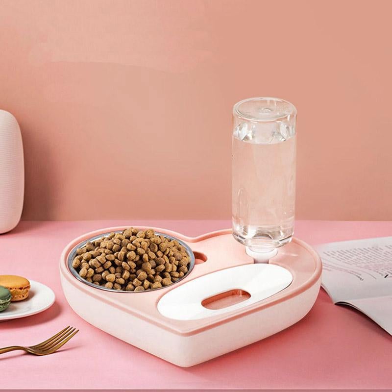 2-in-1 Dog & Cat Feeder Station by HugMyPaws