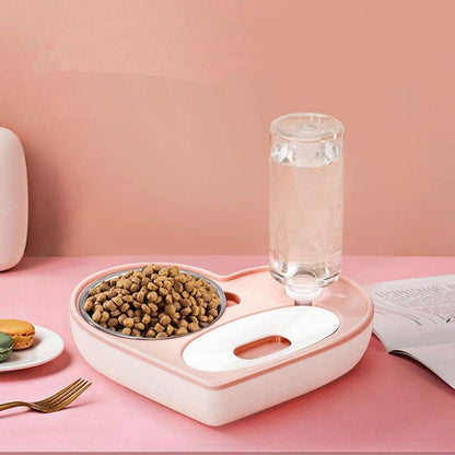 2-in-1 Dog & Cat Feeder Station by HugMyPaws